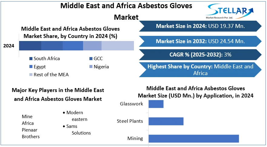 Middle East and Africa Asbestos Gloves Market snapshot 