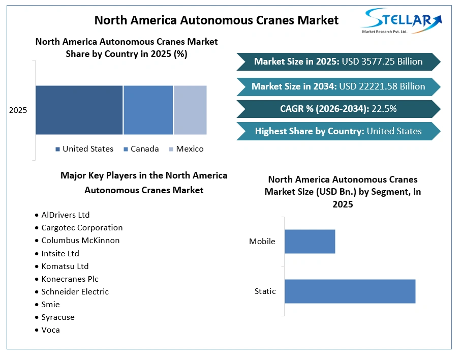 North America Autonomous Cranes Market