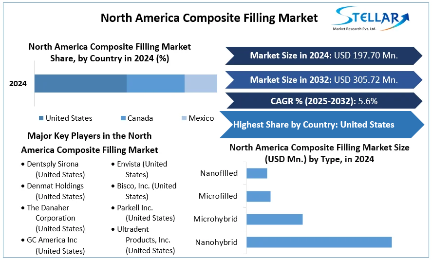 North America Composite Filling Market cagr