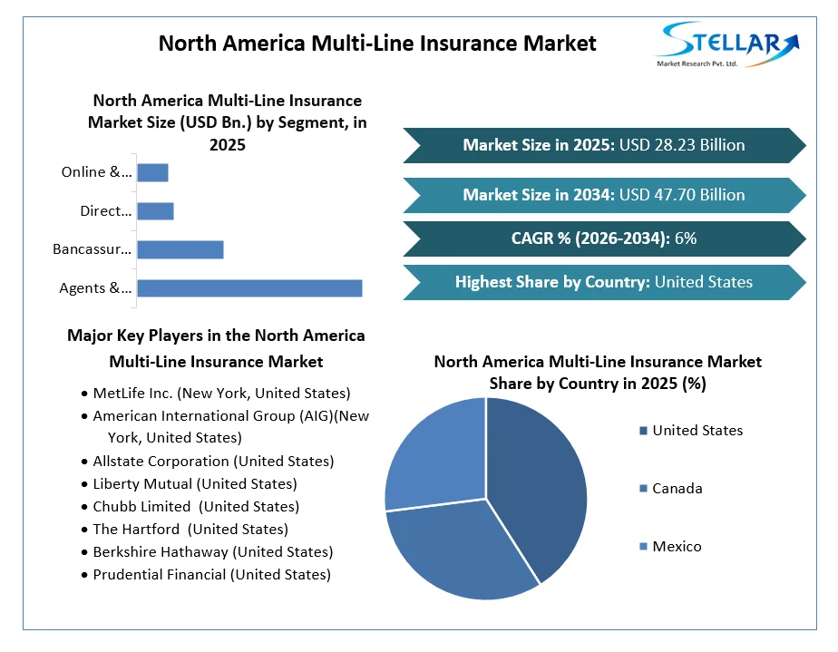 North America Multi-Line Insurance Market