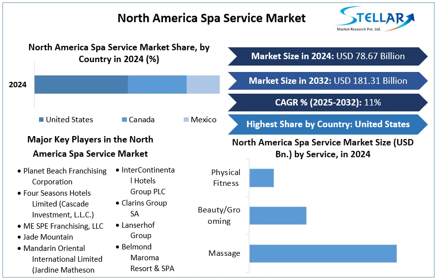North America Spa Service Market cagr