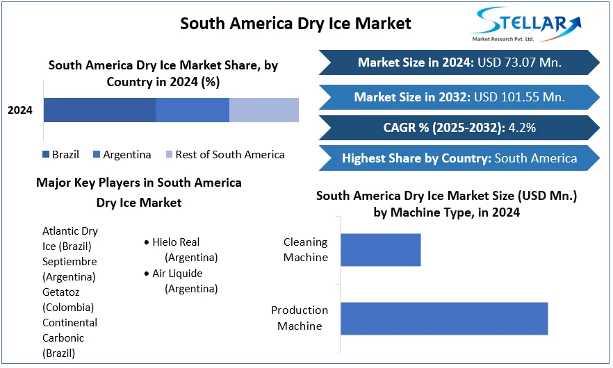South America Dry Ice Market snapshot