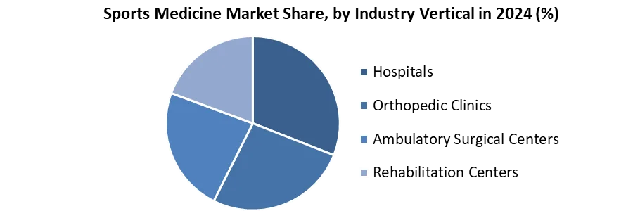 Sports Medicine Market Share, by Industry Vertical